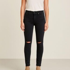 Mother Denim looker ankle fray guilty as sin